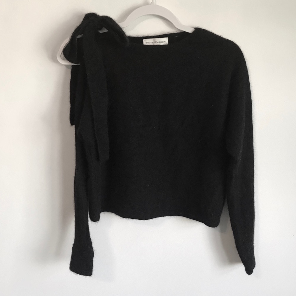 White + Warren • Asymmetrical Shoulder Cashmere